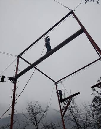 17205-10党支部新闻稿--红凤工程力为拓展培训